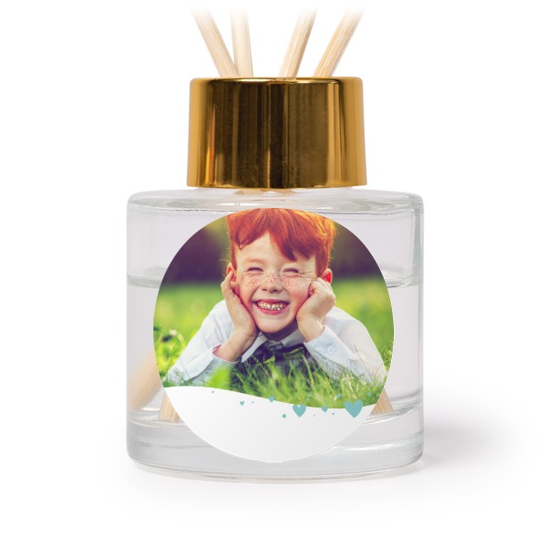 House Perfume Diffuser Gold Round - set of 12 House Perfume Diffuser Gold Round - set of 12