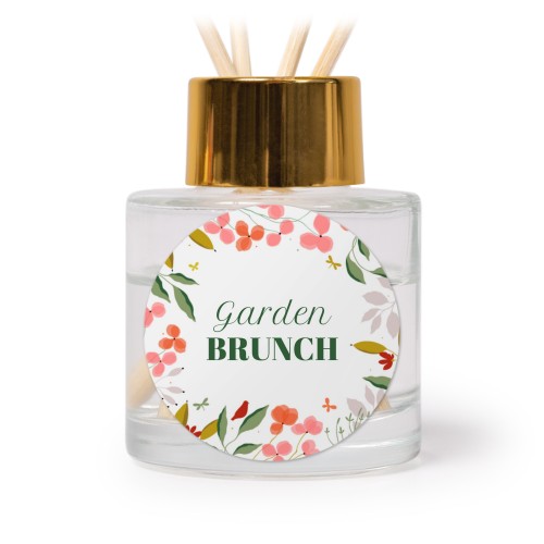 Diffuseur de parfum de maison Doré Rond (lot de 12)