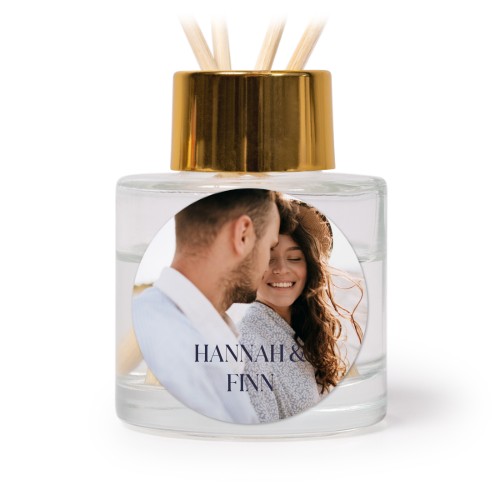 Raumduft Flakon Gold rund - 12 Stk.