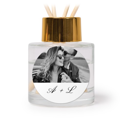 House Perfume Diffuser Gold Round - set of 12