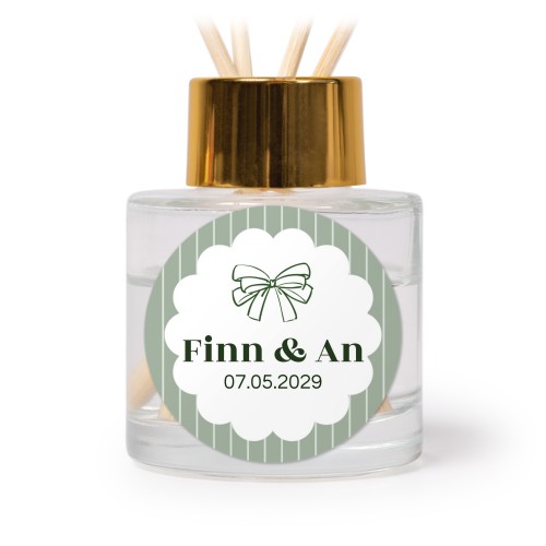 House Perfume Diffuser Gold Round - set of 12 House Perfume Diffuser Gold Round - set of 12