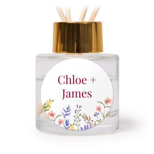 Diffuseur de parfum de maison Doré Rond (lot de 12)