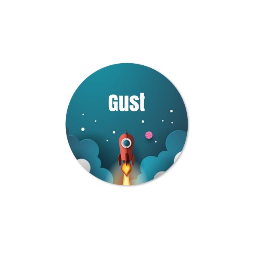 House Perfume Diffuser Natural Round - set of 12