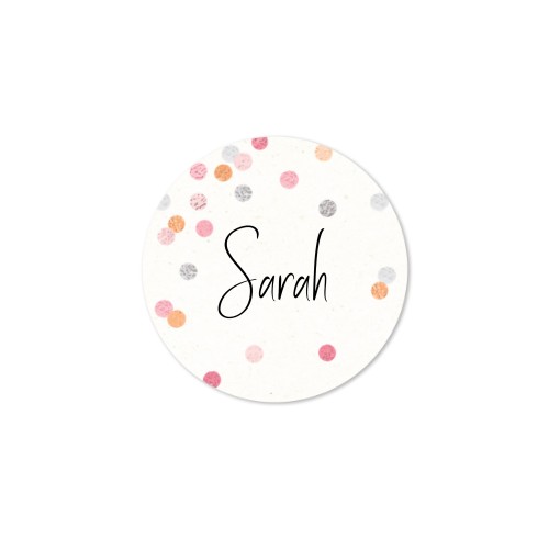 House Perfume Diffuser Natural Round - set of 12