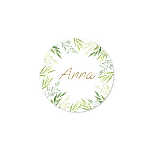 Diffuser med doftpinnar Natur Rund - 12 st