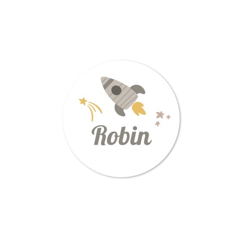 Geurstokjes naturel rond (set van 12)