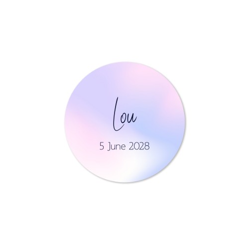 Diffuser med duftpinde Natur Rund - 12 stk