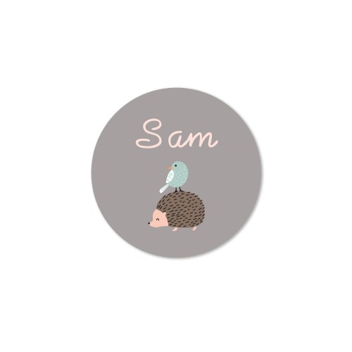 Diffuser med duftpinner Svart Rund - 12 stk