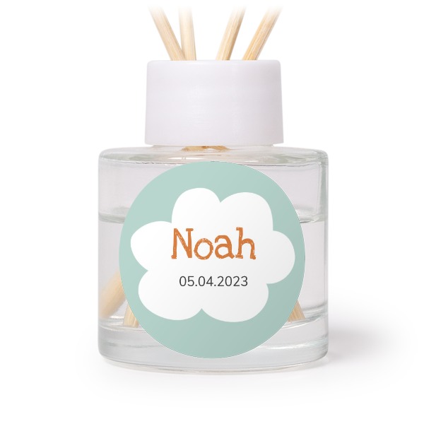 Diffuser med doftpinnar Vit Rund (set med 12)