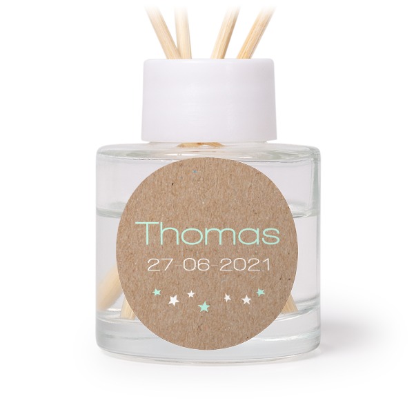 Huisparfum diffuser wit rond (set van 12) Huisparfum diffuser wit rond (set van 12)