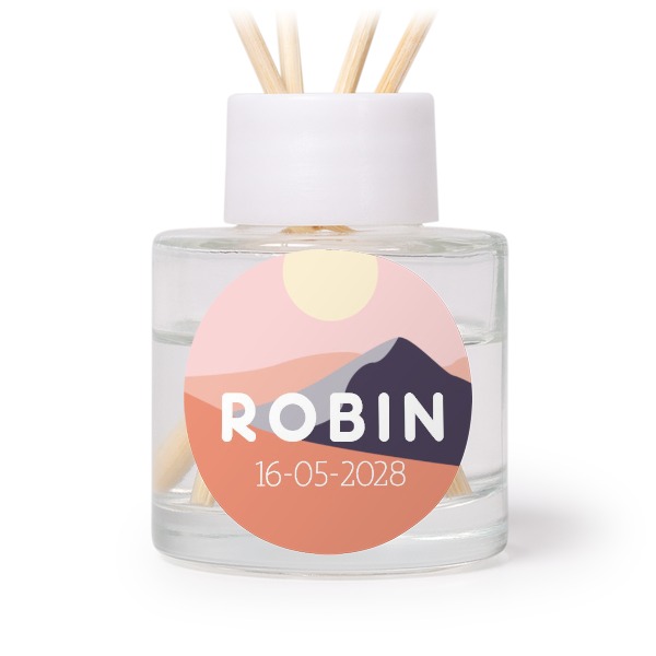 House Perfume Diffuser White Round (set of 12)