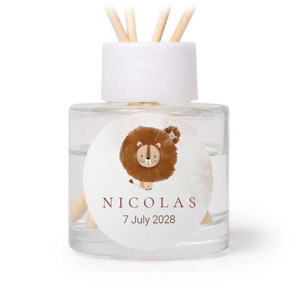 Diffuseur de parfum de maison Blanc Rond (lot de 12)