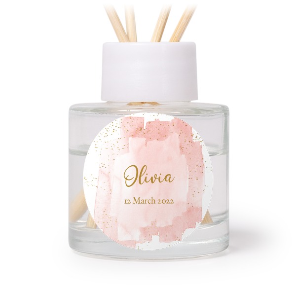 House Perfume Diffuser White Round (set of 12)