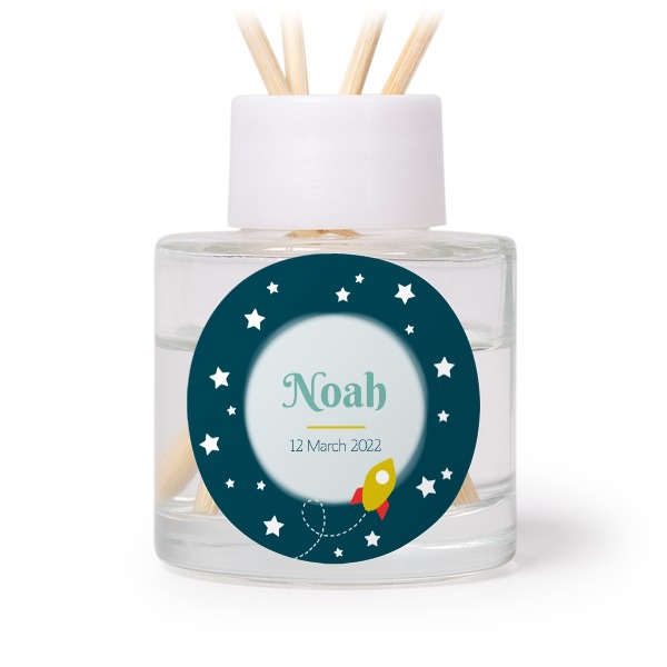 House Perfume Diffuser White Round (set of 12)