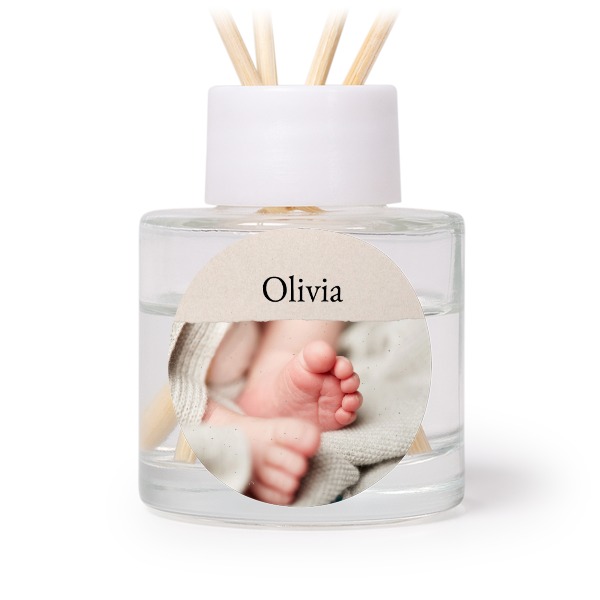 Diffuseur de parfum de maison Blanc Rond (lot de 12)