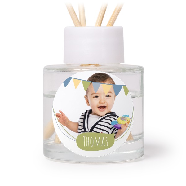 Diffuseur de parfum de maison Blanc Rond (lot de 12)