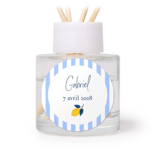 Diffuseur de parfum de maison Blanc Rond (lot de 12)