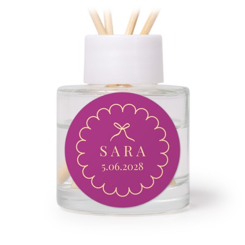 House Perfume Diffuser White Round (set of 12)