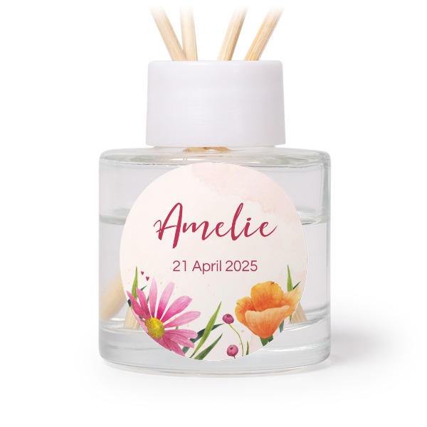 House Perfume Diffuser White Round (set of 12)