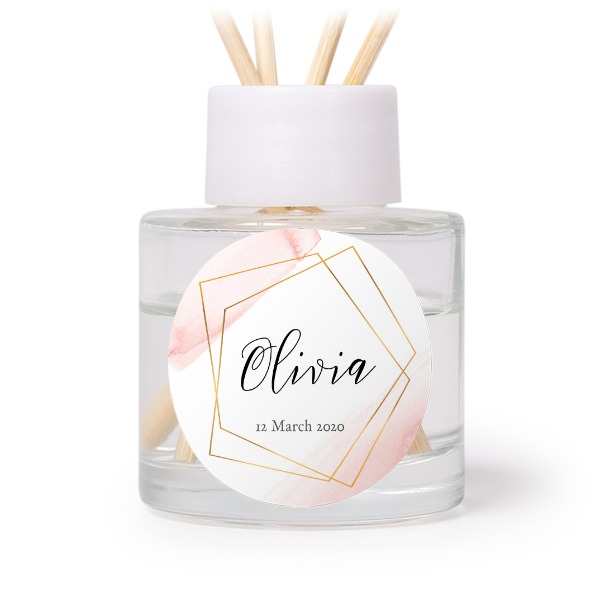 Diffuseur de parfum de maison Blanc Rond (lot de 12)