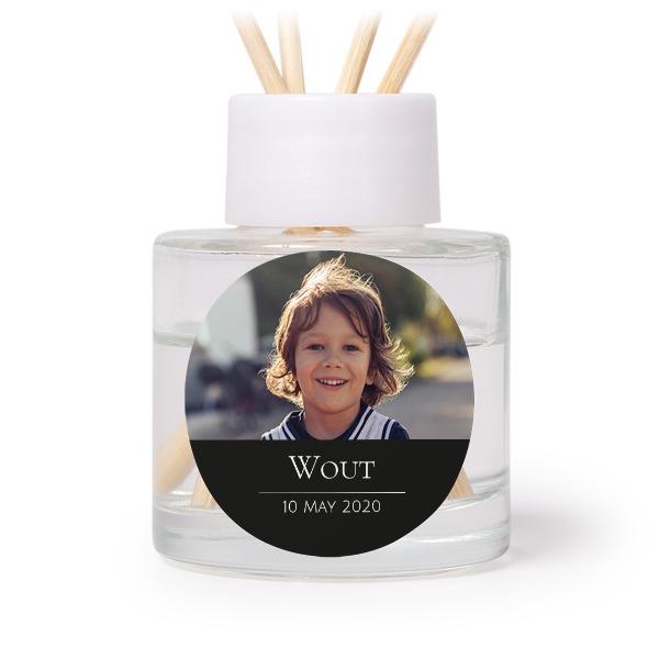 Diffuseur de parfum de maison Blanc Rond (lot de 12)