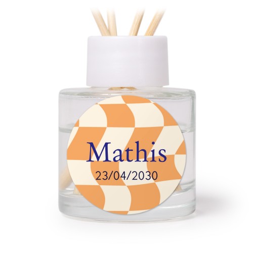 Diffuser med duftpinde Hvid Rund (sæt med 12)