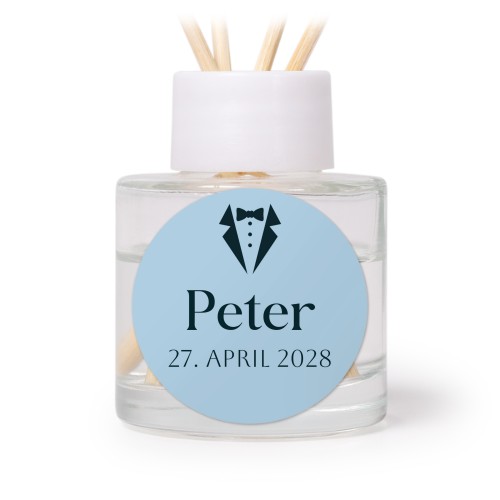 Diffuser med duftpinde Hvid Rund (sæt med 12) Diffuser med duftpinde Hvid Rund (sæt med 12)