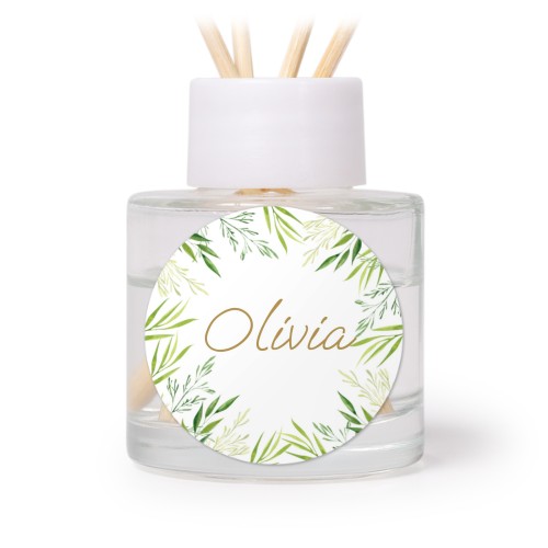 Huonetuoksu tuoksutikuilla Valkoinen Pyöreä (12 kpl setti)