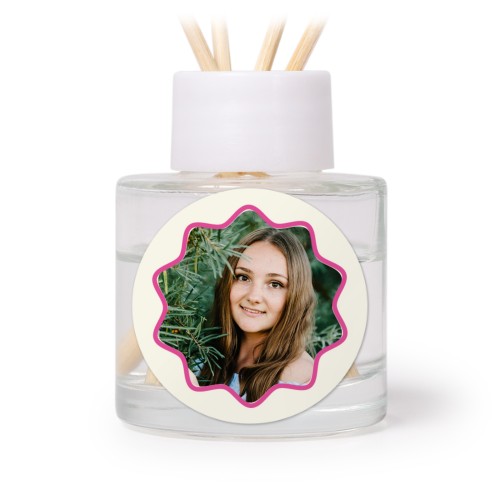 Diffuser med doftpinnar Vit Rund (set med 12)