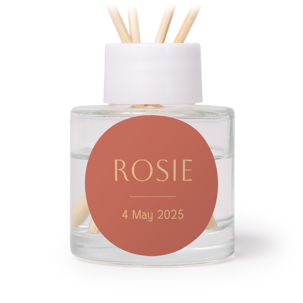 House Perfume Diffuser White Round (set of 12)