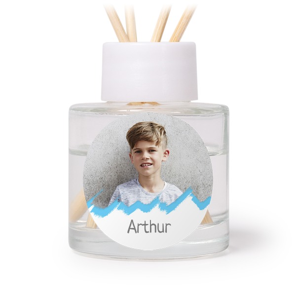 Diffuser med duftpinde Hvid Rund (sæt med 12)