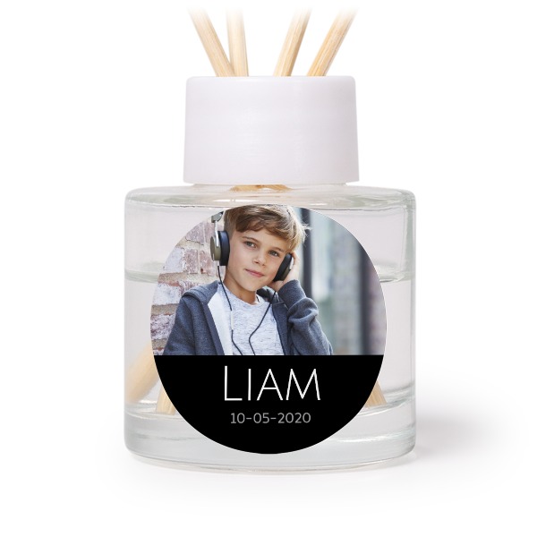 Huonetuoksu tuoksutikuilla Valkoinen Pyöreä (12 kpl setti)