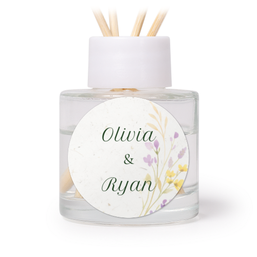 Diffuseur de parfum de maison Blanc Rond (lot de 12) Diffuseur de parfum de maison Blanc Rond (lot de 12)