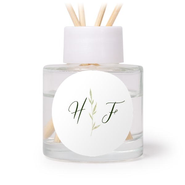 House Perfume Diffuser White Round (set of 12)