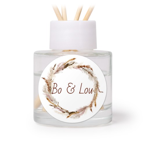 Diffuseur de parfum de maison Blanc Rond (lot de 12)