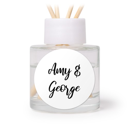 Raumduft Flakon Weiss rund (12er Set)