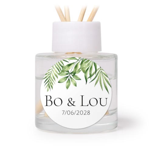 House Perfume Diffuser White Round (set of 12)