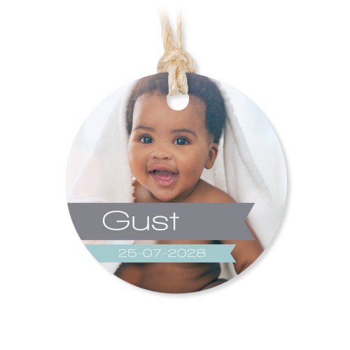 Lot de 48 étiquettes de remerciement rondes