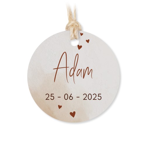 Runda etiketter 4 cm (48 st)