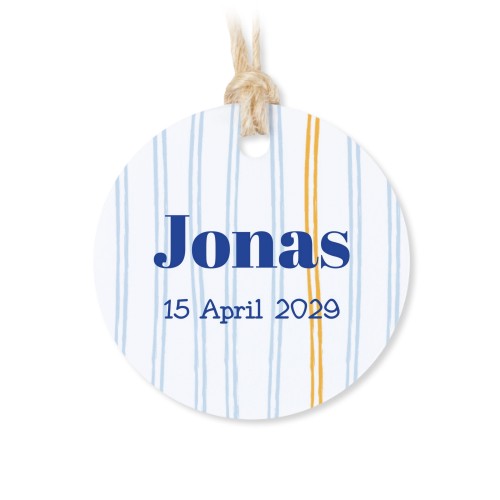 Rond label 4cm (set van 48)