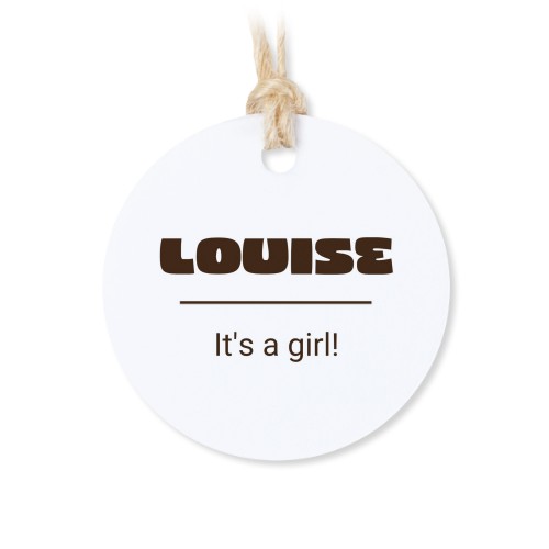 Rond label 4cm (set van 48)