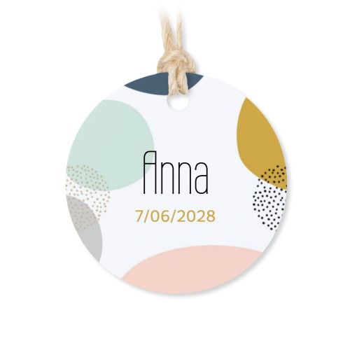 Round labels 4 cm (48 pcs)