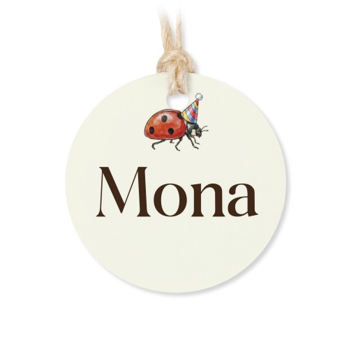 Rond label 4cm (set van 48)