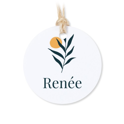 Rond label 4 cm - set van 48