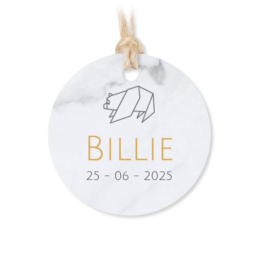 Runda etiketter 4 cm (48 st)