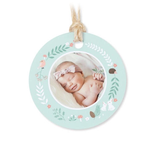 Lot de 48 étiquettes de remerciement rondes