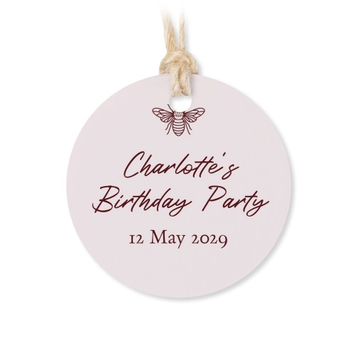 Runda etiketter 4 cm (48 st)