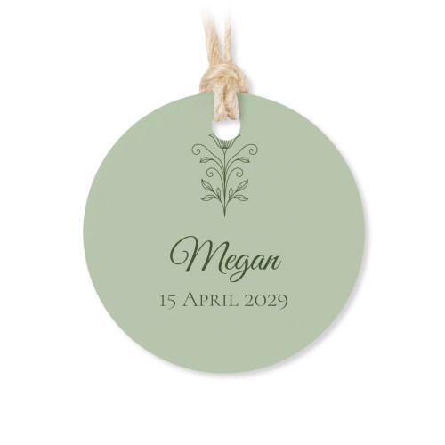 Round labels 4 cm (48 pcs)