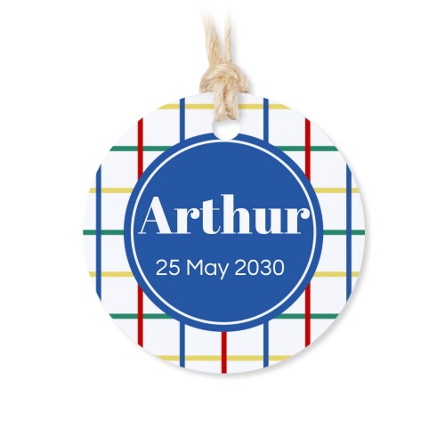 Rond label 4cm (set van 48)