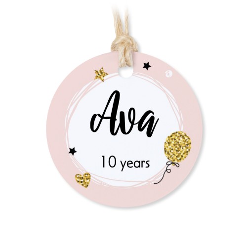 Round labels 4 cm (48 pcs)